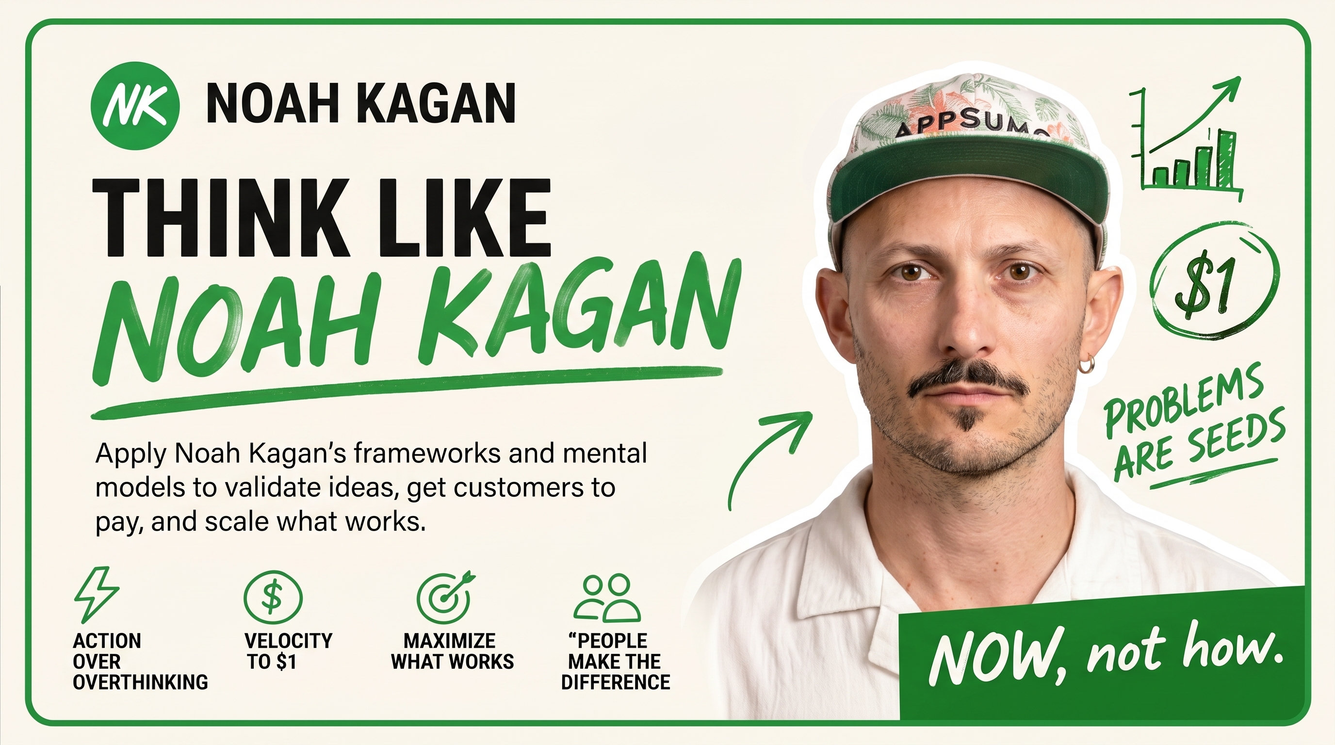 Noah Kagan Skill — Stop Planning. Start Shipping.